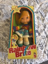 Rainbow Brite Doll 1980s Vintage Still In Box