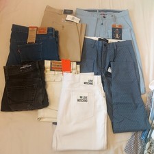 Designer Job Lot Of Clothes Polo Ralph Lauren Moschino Deisel Calvi Klien 