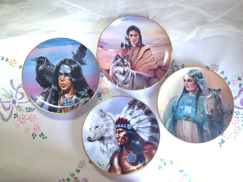 Franklin mint porcelain plates - franklin,