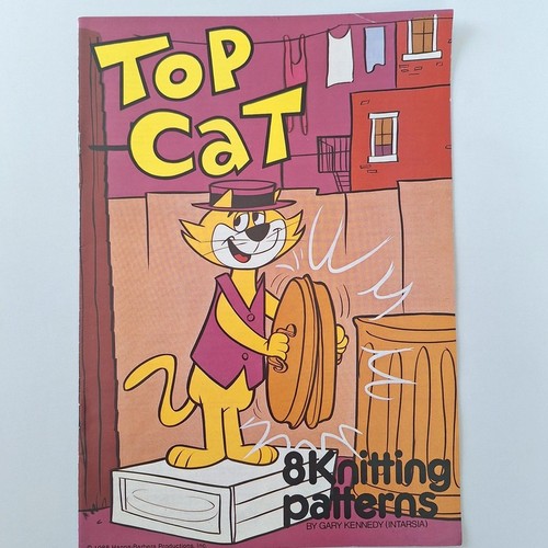 Top cat knitting pattern - cat,