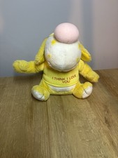 Vintage Barney Dog Teddy With I Think I Love You T-shirt