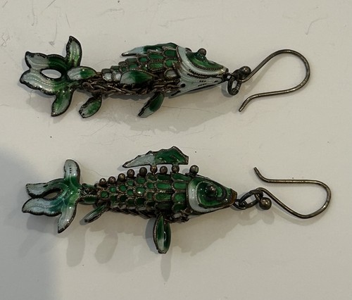 Vintage articulated koi fish - vintage,