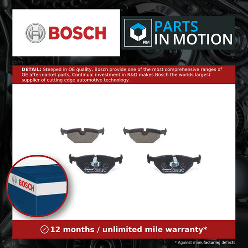 Brake pads set - fits, bmw