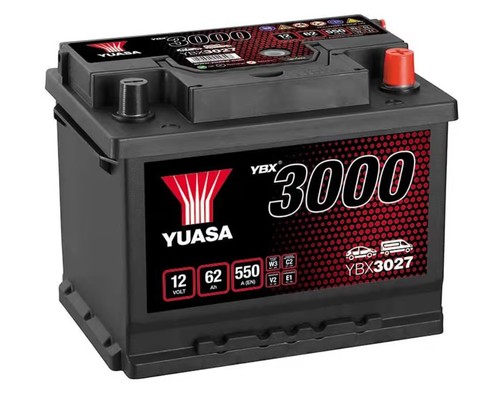 Yuasa ybx3027 12v 62ah 550cca - 12v,