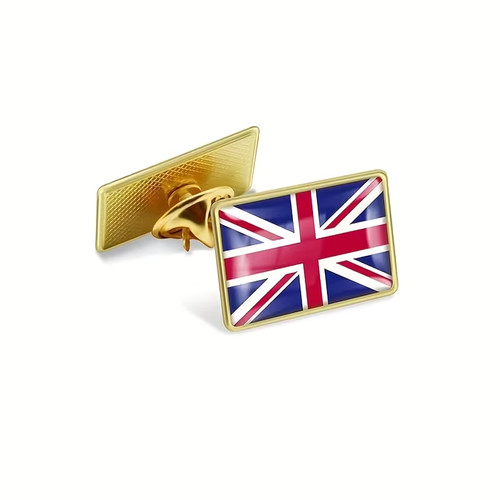 Union jack flag pin badge - flag,