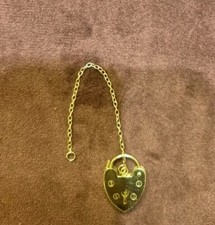 Vintage 9ct Gold Padlock Charm