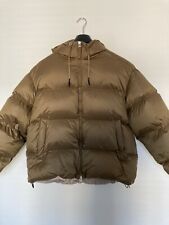 Gant Shiny Puffer Jacket Toffee Size Medium Oversized Fit New With Tags RRP £400