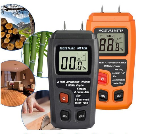 Wood moisture meter hygrometer - wood,