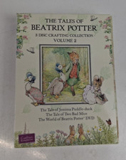 The Tales Of Beatrix Potter 3 Discs Crafting Collection Volume 2 F262