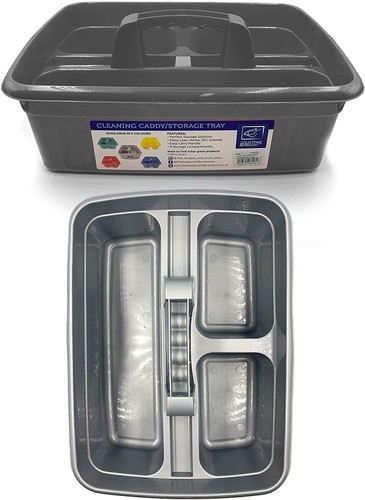 Large plastic cleaning caddy - large,