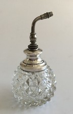 Vintage glass sterling - glass,