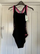 ZOGGS LADIES BLACK ATOM BACK