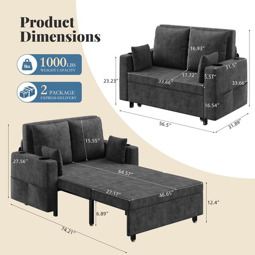 Seater sofa bed in - sofa,