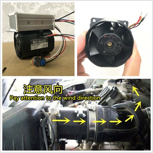 Car electric turbo double - turbo,