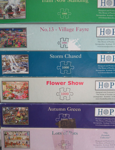 Various 1000 piece hop jigsaw - various,