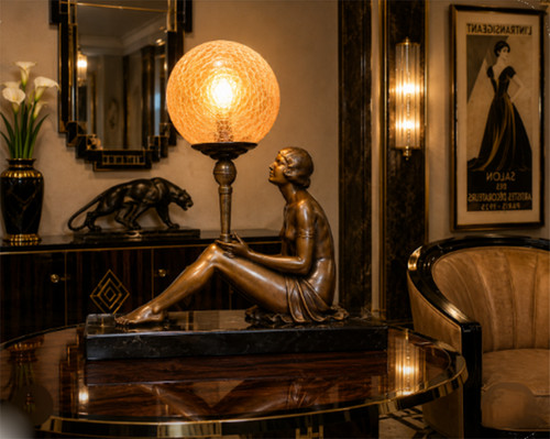 French art deco - french, figural