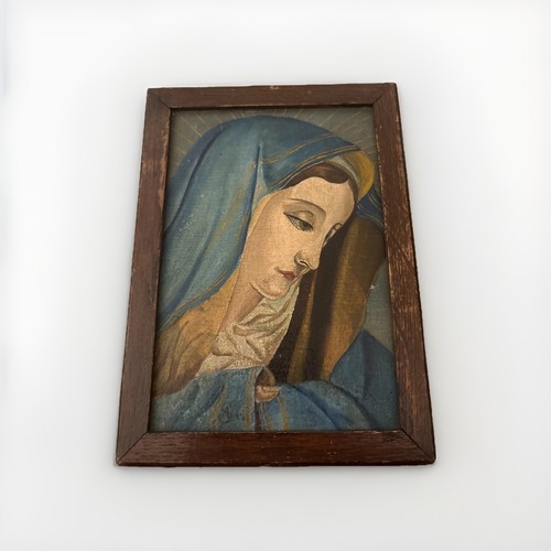 Hand painted holy mother - hand,