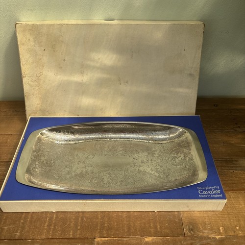 Vtg cavalier silver - cavalier, plated