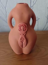 Terracotta Vase, Goddess