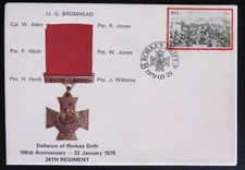 1979 South Africa Stamp Cover 'Rorkes Drift' Item No YA-1053