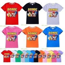 Kids Boys Girls Sonic the