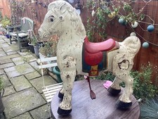 1950's Mobo Steel Pedal Ride On Horse Toy made in England