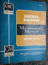 1959 GMC Truck Diesel Engine