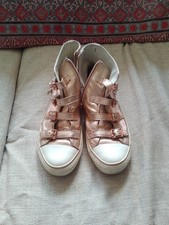 Ash Italia Gold Leather Buckle