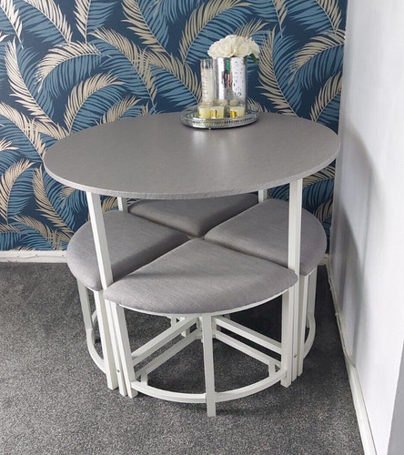 Dining table and chairs - dining, 4