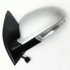VW GOLF MK5 COMPLETE FULL DOOR WING MIRROR LEFT PASSENGER SIDE REFLEX SILVER
