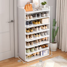 8 Tier Wooden Shoe Rack
