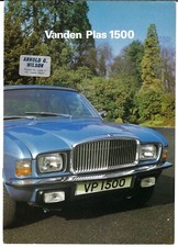 Vanden Plas 1500 Series 2 1976-1979 UK Market Sales Brochure Austin Allegro