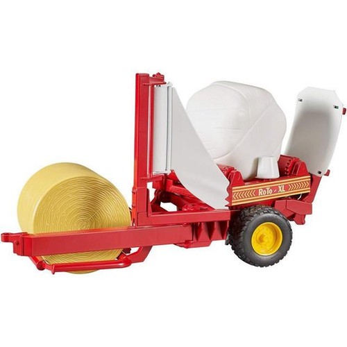Bruder round bale wrapper - round,