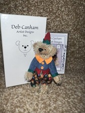 Deb Canham  Limited Edition Bear with Box Clown