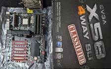 EVGA X58 Classified 4 Way SLI W. Intel I7-990X CPU