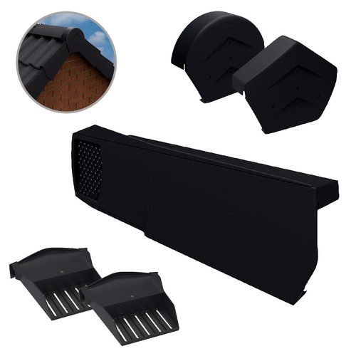 Black dry verge - black, universally