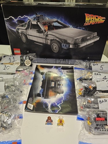Lego 10300 delorean time - delorean,