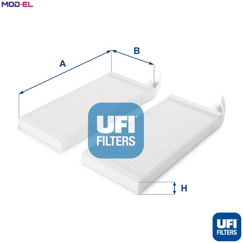 Filter cabin air 164 - air, 53.164.00