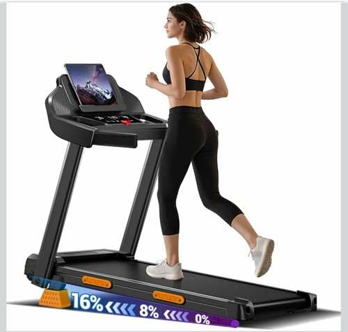 Incline treadmills 0 - 16%,
