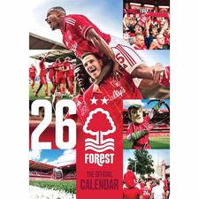 Nottingham Forest FC A3 Calendar 2026 - Football - Month To View