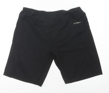 LA Gear Women’s Black Biker Shorts Size 16 Athletic