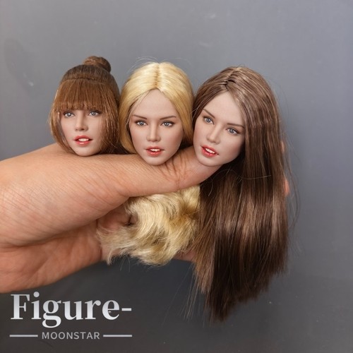 Sdh048 female head sculpt - sdh048,
