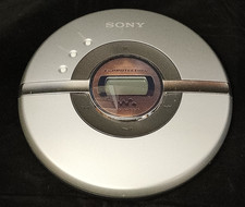 Sony CD Walkman D-EJ100 Portable CD Player Tested Working