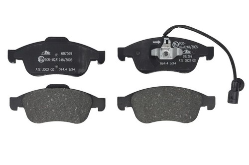 Brake pads set front right - set,