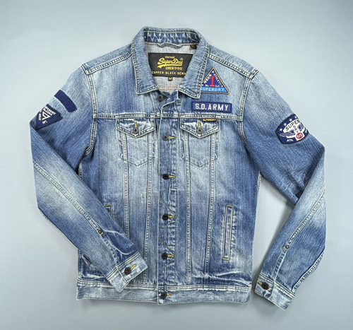 Superdry denim trucker jacket - superdry,