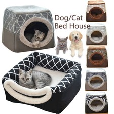 Dog Pet Cat Bed House Portable