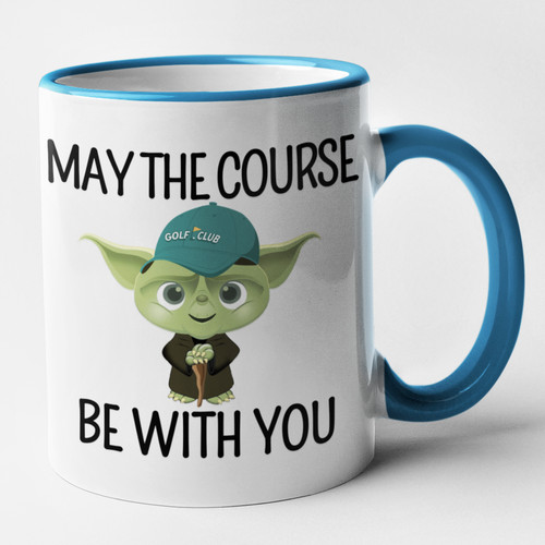 Golf joke mug - joke, course