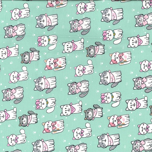 100 cotton poplin cat - 100%,