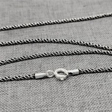 Sterling Silver Twist Rope
