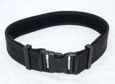 Black Nylon Heavy Duty 2" Duty Belt Utility Belt Security Dog Handler